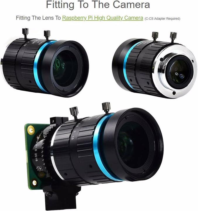 Actual product image Raspberry Pi Telephoto Lens (Camera)
