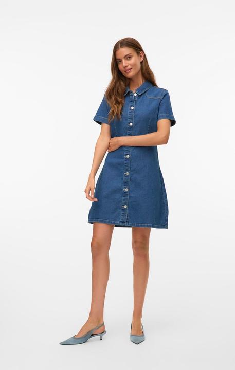 Produktbild Vero Moda VMAMANDA Kurzes Kleid Jeanskleid (XS)