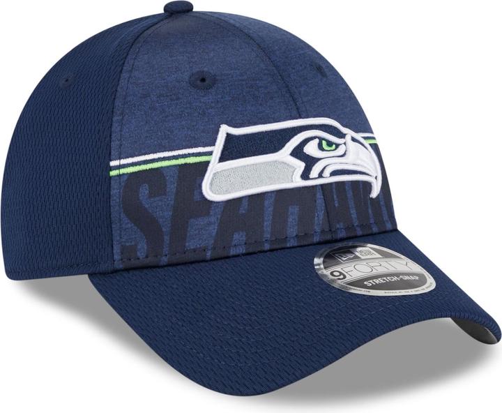 Actual product image New Era 9Forty Stretch Training 2023 Seattle Seahawks