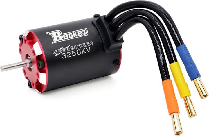 Actual product image Surpass Hobby Rocket V2 supersonic 3650 4 poles 3250 KV