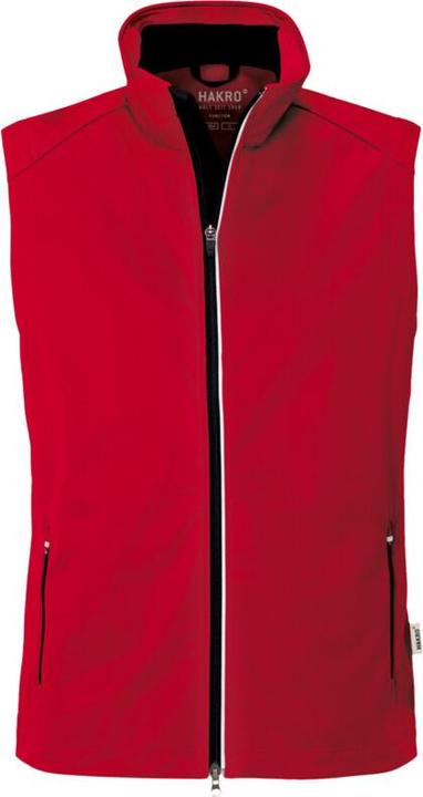 Immagine prodotto Hakro Gilet softshell leggero Edmonton rosso, 6XL (6XL)