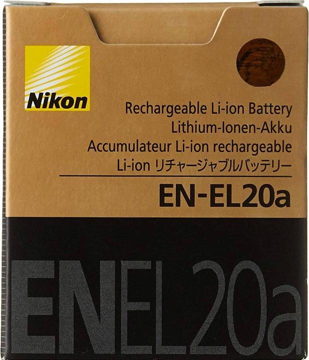 Actual product image Nikon EN-EL20a (Rechargeable battery)