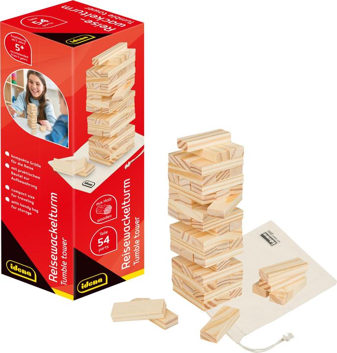 Actual product image Idena Travelling wobble tower game of skill (German)