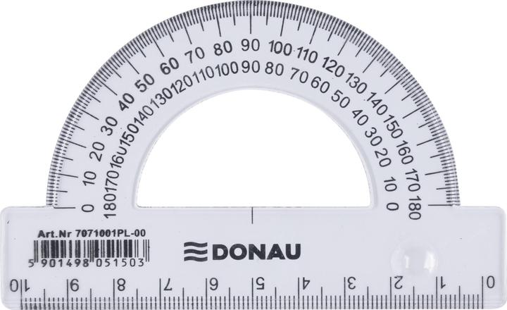 Immagine prodotto Donau Goniometro, 10 cm, 180°, trasparente (10 cm)