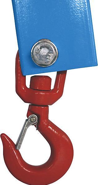 Image du produit Janssen Hydraulik-Technik Grue d'atelier BLUE, force 500 kg, châssis roulant en forme de V, système