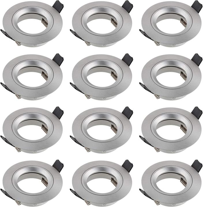 Actual product image Sebson Set of 12 recessed spotlight frames (GU10)