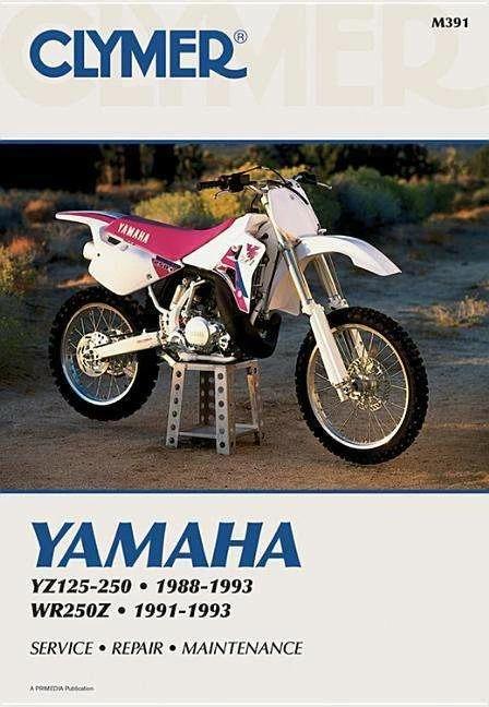 Image du produit Yamaha YZ125-250 (1988-1993) & WR250Z (1991-1993) Motorcycle Service Repair Manual (Anglais, Haynes Publishing, 1994)