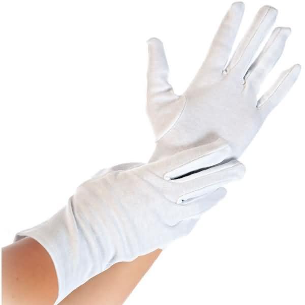 Produktbild franz mensch unisex Arbeitshandschuhe weiss Grösse M 12 Paar (M)