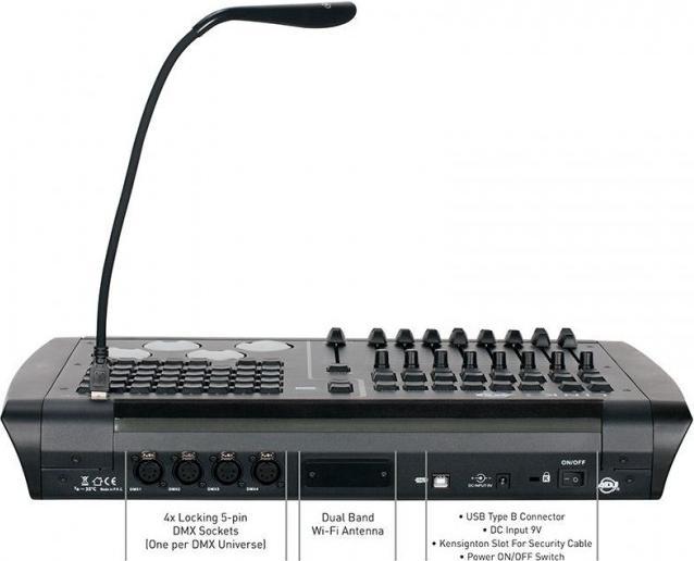 Actual product image American Crew DJ LINK 4 universe draadloze DMX controller voor iPad