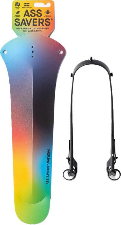 Ass Savers WGS-2 Win Wing Gravel, Spritzschutz HR, spektrum (Schutzblech hinten)