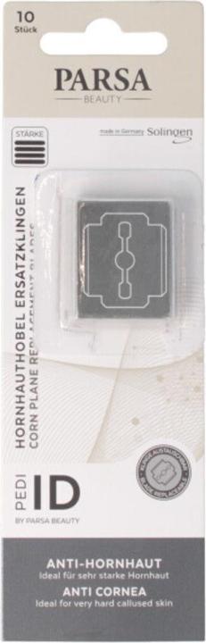 Actual product image Parsa Beauty Pedi ID callus scraper replacement blade (1 x)
