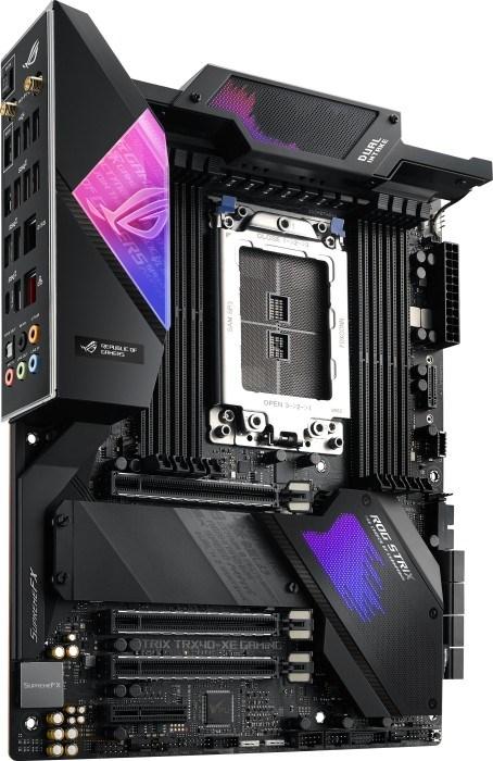 Actual product image ASUS ROG STRIX TRX40-XE Gaming, AMD TRX40 motherboard - Socket sTRX4 (sTRX4, ATX)