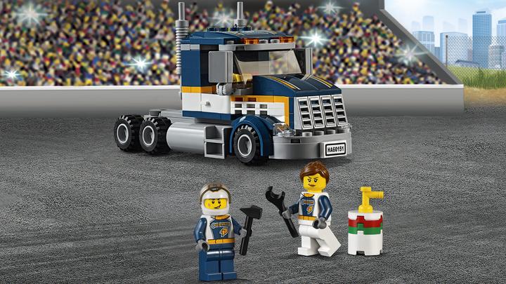 Actual product image LEGO City Dragster Transporter (60151, LEGO City)