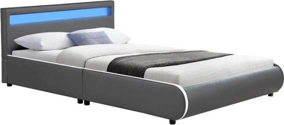 Produktbild Juskys Polsterbett Sevilla mit LED (140 x 200 cm)