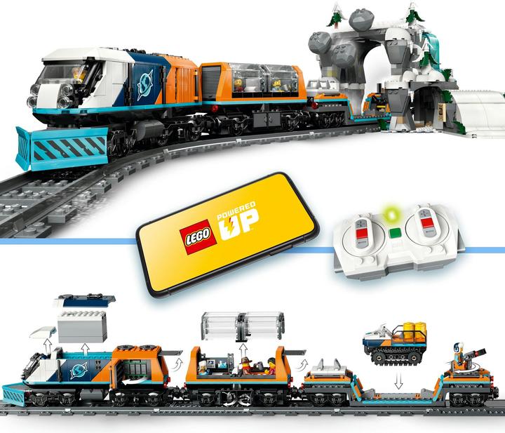 Actual product image LEGO Arktis-Polarexpress (60470, LEGO City)