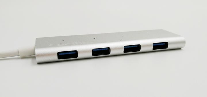Actual product image CoolBox COO-HUC4U3 (USB-C, 4 Ports)