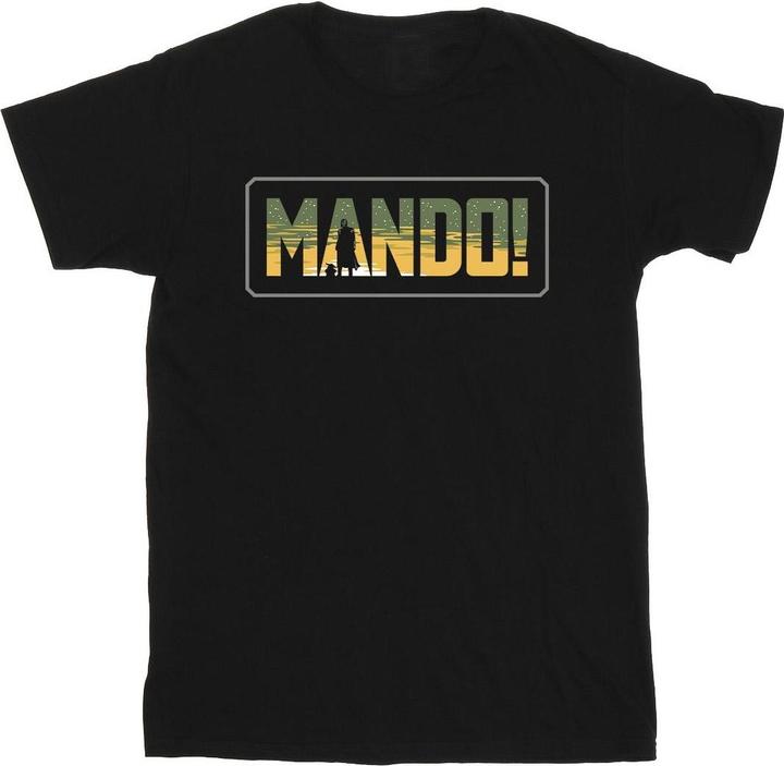 Produktbild Star Wars The Mandalorian Mando Cutout TShirt (3XL)