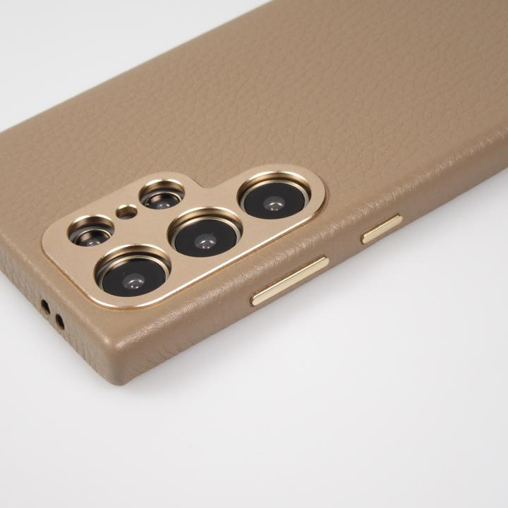 Immagine prodotto PhoneLook Coque Cuir de veau luxe grainé intégral avec boutons métalliques et MagSafe (Samsung Galaxy S24 Ultra)