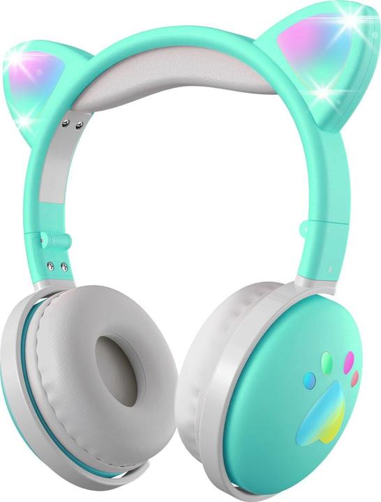 Actual product image Mozo Kids Dog Headphones green