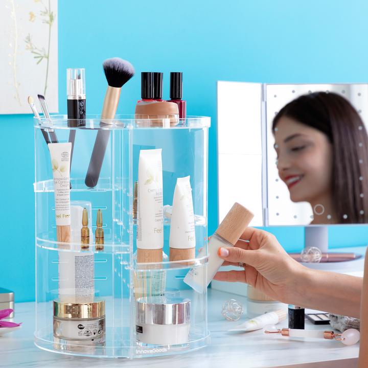 Image du produit InnovaGoods Organiseur de maquillage rotatif