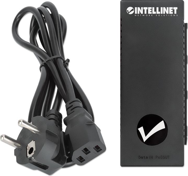 Produktbild Intellinet PoE+, 10/100/1000 Mbps RJ-45, 100 – AC, DC (1 Ports)