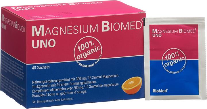 Produktbild Biomed Magnesium UNO (40 Stück, Pulver, 160 g)