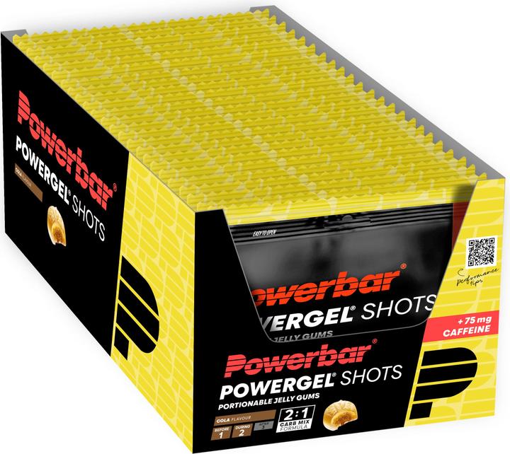 Powerbar PowerGel Shots (Cola, Caffeina, 24 pz., 1536 g)
