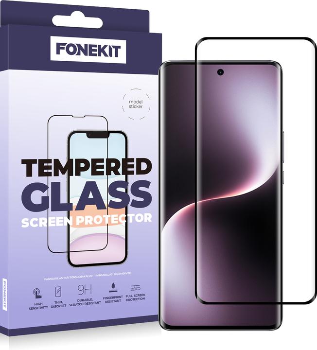 Actual product image FoneKit Full Cover Tempered Glass, Honor Magic7 Lite (1 Piece, Honor Magic7 Lite)