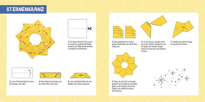 Actual product image 111 x Fold stars - Merry Christmas!