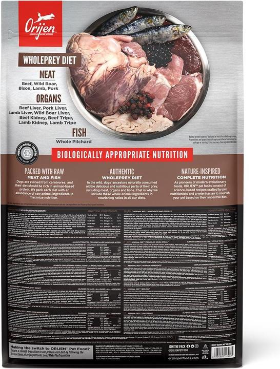 Produktbild Orijen Regional Red Dog (Adult, 1 Stk., 6000 g)