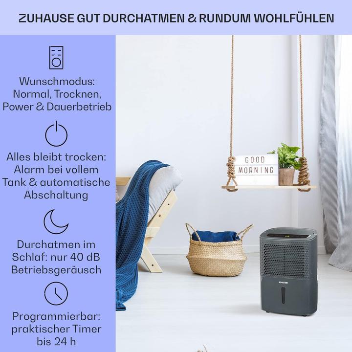 Actual product image Klarstein Dehumidifiers & air purifiers (20 m², 10 l/24h)