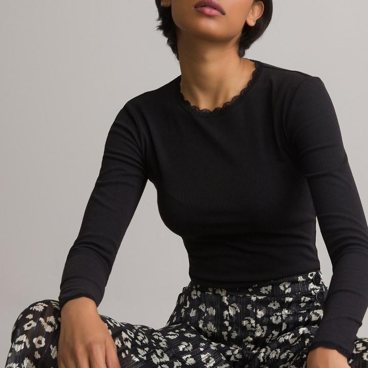 Actual product image La Redoute Collections Long-sleeved shirt (M)