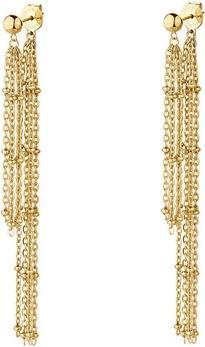 Brosway - Stylish gold plated earrings 2 in 1 Essential BNL098