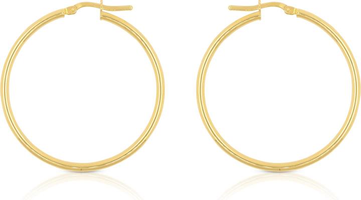 Produktbild Muau Creolen (750/18 K Gold)
