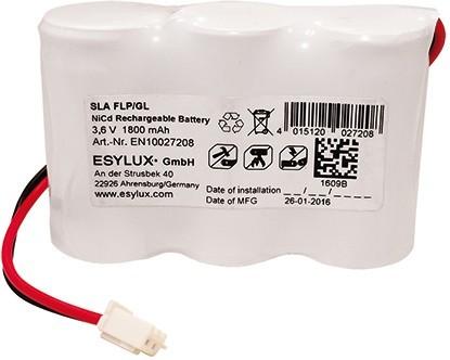 Produktbild Esylux SLA Akku 1800 3.6V 1800mAh Kabel EN10027208 - Akku - 1.800 mAh (1 Stk., Gerätespezifisch, 1800 mAh)