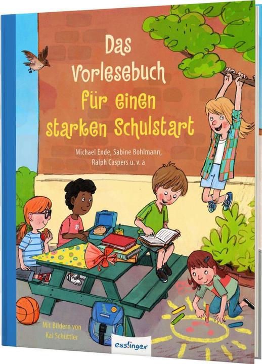 Actual product image Das Vorlesebuch für einen starken Schulstart (German, Patrick Maria Bienstein, Cornelia Franz, Barbara Zoschke, Kai Shaker, Sabine Jörg, Michael End, Christine Nöstlinger, Julia Breitenöder, Sabine Bohlmann, Edith Schreiber-Wicke, Martina Baumbach, Daniel Napp, Luise Holthausen, Susanne shining man, Ursel Scheffler, Ralph Caspers, 2024)