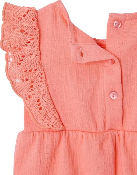 Image du produit Vertbaudet Mädchen Baby Overall mit gehäkeltem Oberteil (62)