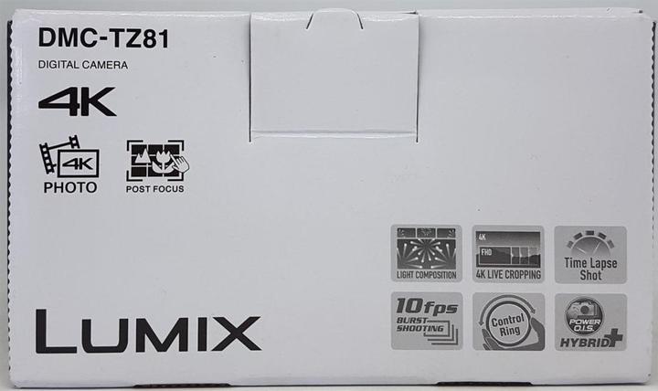 Immagine prodotto Panasonic Lumix TZ81 (24 - 720 mm, 18.10 Mpx, 1/2,3'')