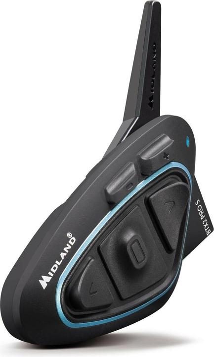 Midland BTX2 Pro S Bluetooth-Headset für Motorräder (1er Set)