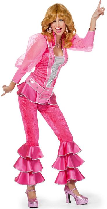 Produktbild Wilbers Damen 70er Mama Mia Disco Outfit, pink (38)