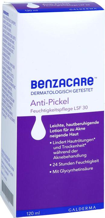 Immagine prodotto Benzycare Benzacare Antipimple Feu30, 120 ml CRE (Lozione corpo, 120 ml)