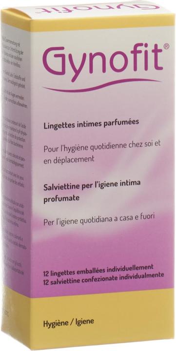 Produktbild Gynofit IntimpflegeTücher einzeln verpackt (Intimtücher)