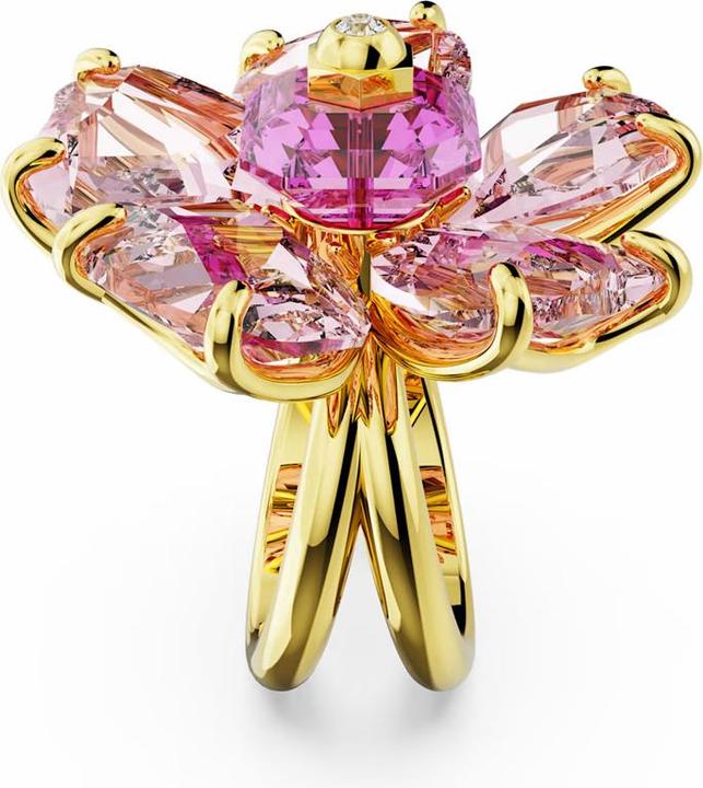Immagine prodotto Swarovski Anello Cocktail Florere Fiore Oro Rosa (52)