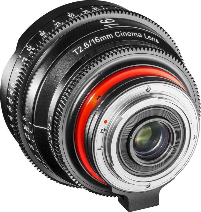 Actual product image Samyang XEEN 16mm T2.6 FF Cine Canon (Canon EF, full size, APS-C / DX, Micro Four Thirds)