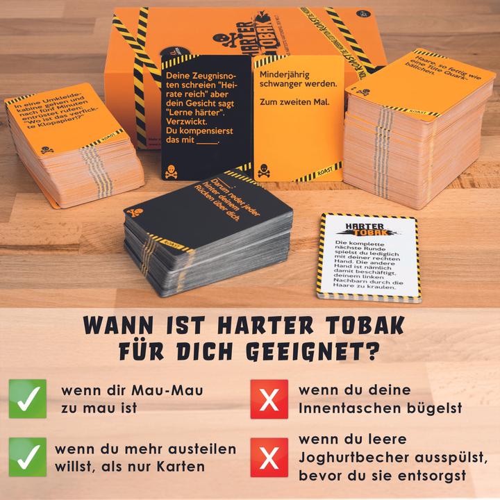 Actual product image Simon & Jan Hard Tobacco ROAST, Mobbing Edition (German)