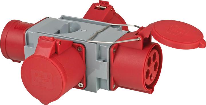 Brennenstuhl Netzstecker-Adapter (3 x, CEE 32/3)