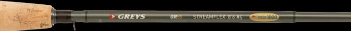 Actual product image Greys GR80 Streamflex Fly Rod 9'0 (Fly rod, 274 cm)