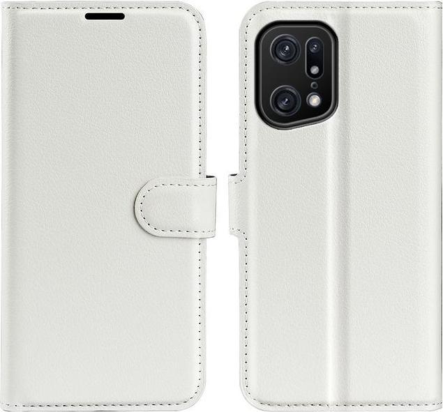 Produktbild MU Classic Litchi Leder Bookcover Series (Oppo Find X5 Pro)
