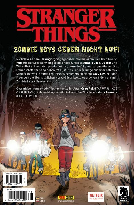 Produktbild Panini Stranger Things Comics: Zombie Boys (Deutsch, Greg Pak, 2021)
