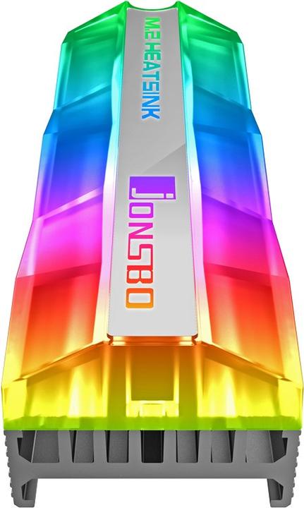 Actual product image Jonsbo M.2-2 Mirage Edition M.2 SSD Passive Cooler, ARGB